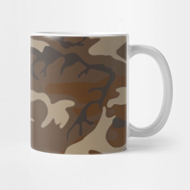 Brown Urban Camouflage by Rossla Designs